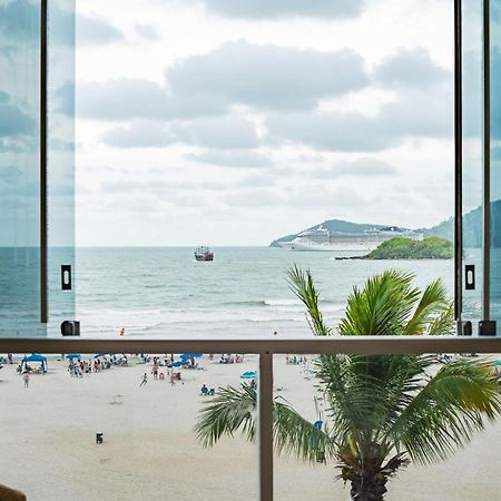 Apto Pe Na Areia Com Linda Vista Frente Mar Cel403 Apartment Balneario Camboriu Exterior photo